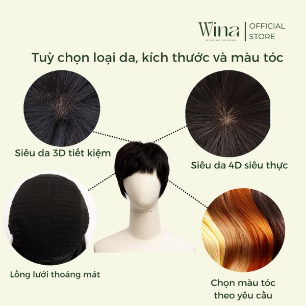 Kiểu tóc tém nữ uốn mái layer sẽ giúp khuôn mặt trông ngắn hơn và đầy đặn hơn