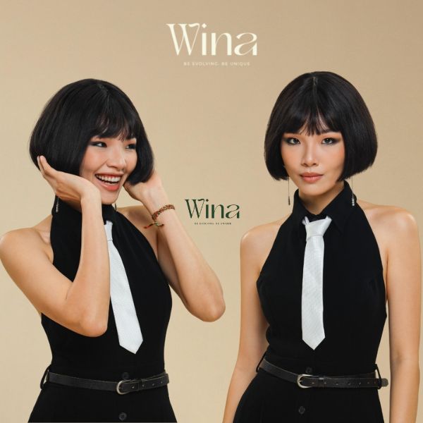 Mua tóc giả nữ trung niên từ tóc thật