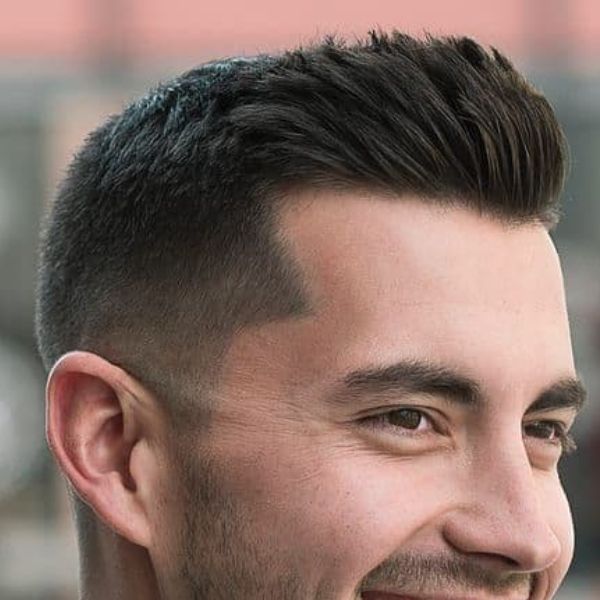 Tóc giả nam kiểu Short Quiff
