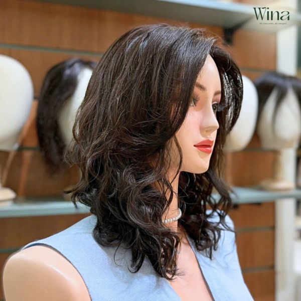 Hình ảnh quảng cáo trên mạng đôi khi không phản ánh đúng chất lượng thực tế của tóc giả nguyên đầu cao cấp
