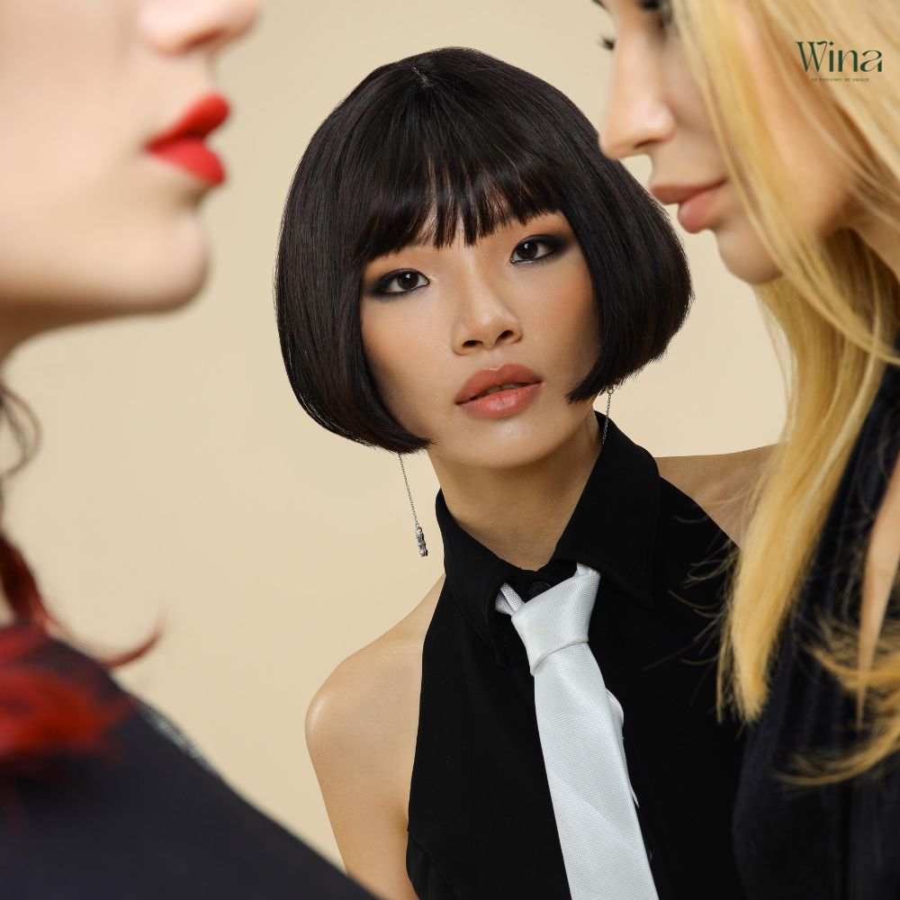 Việc sử dụng tóc giả nữ ngắn chính là lựa chọn thông minh nhất để chị em sở hữu diện mạo trẻ trung mà không cần can thiệp hóa chất quá nhiều