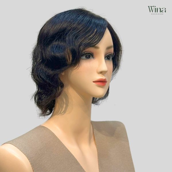 Tóc giả nữ nguyên đầu đang trở thành giải pháp hoàn hảo cho những chị em gặp vấn đề về rụng tóc