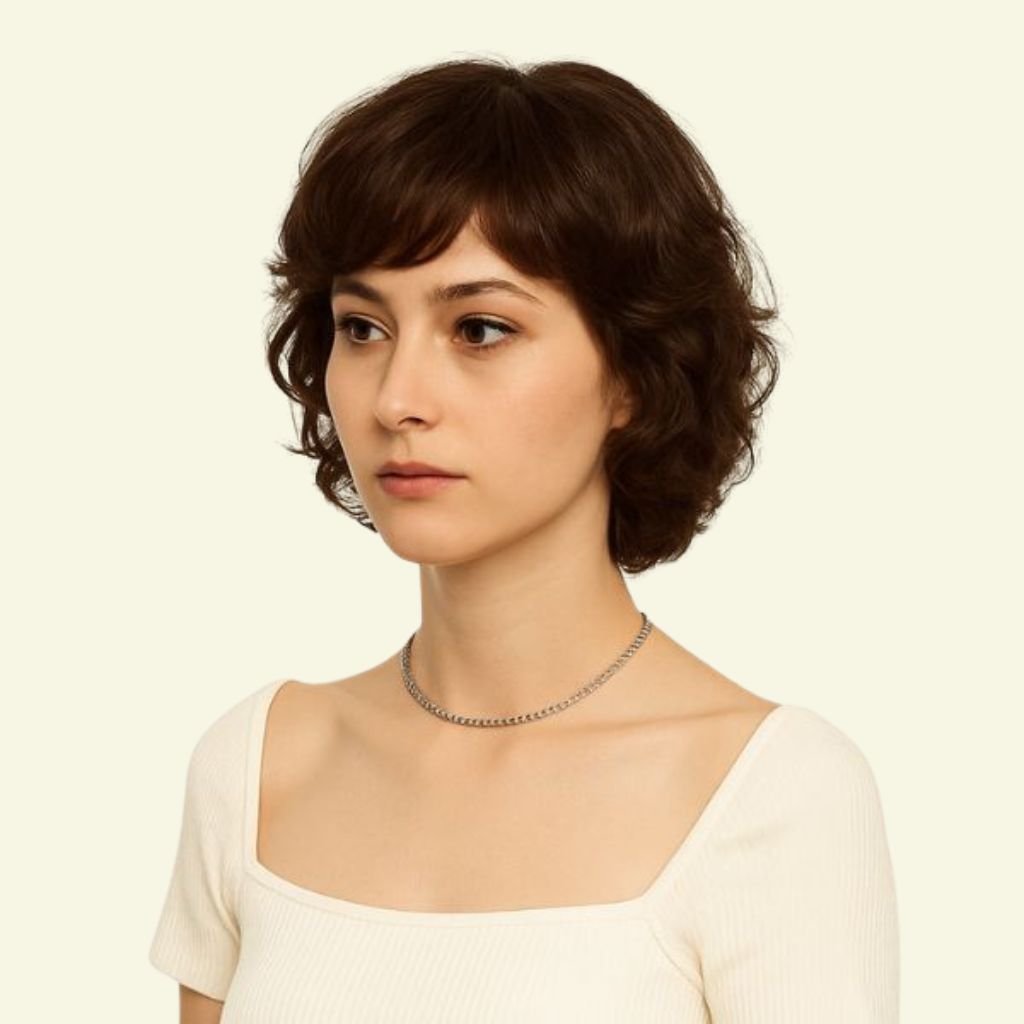 Kiểu xoăn xù mì được nhiều khách hàng lựa chọn khi đến với Wina bởi vẻ ngoài đẹp và sang trọng, tôn lên vẻ đẹp ở tuổi trung niên