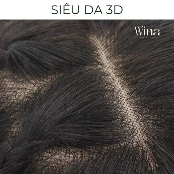 Lưới da đầu được dệt thủ c&ocirc;ng với h&agrave;ng triệu lỗ li ti điều n&agrave;y gi&uacute;p da đầu "thở" được, mồ h&ocirc;i tho&aacute;t ra dễ d&agrave;ng