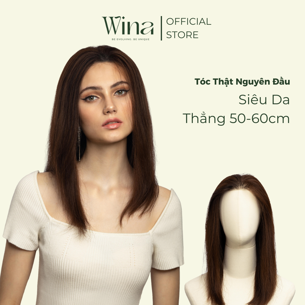tóc giả nguyên đầu nữ 1