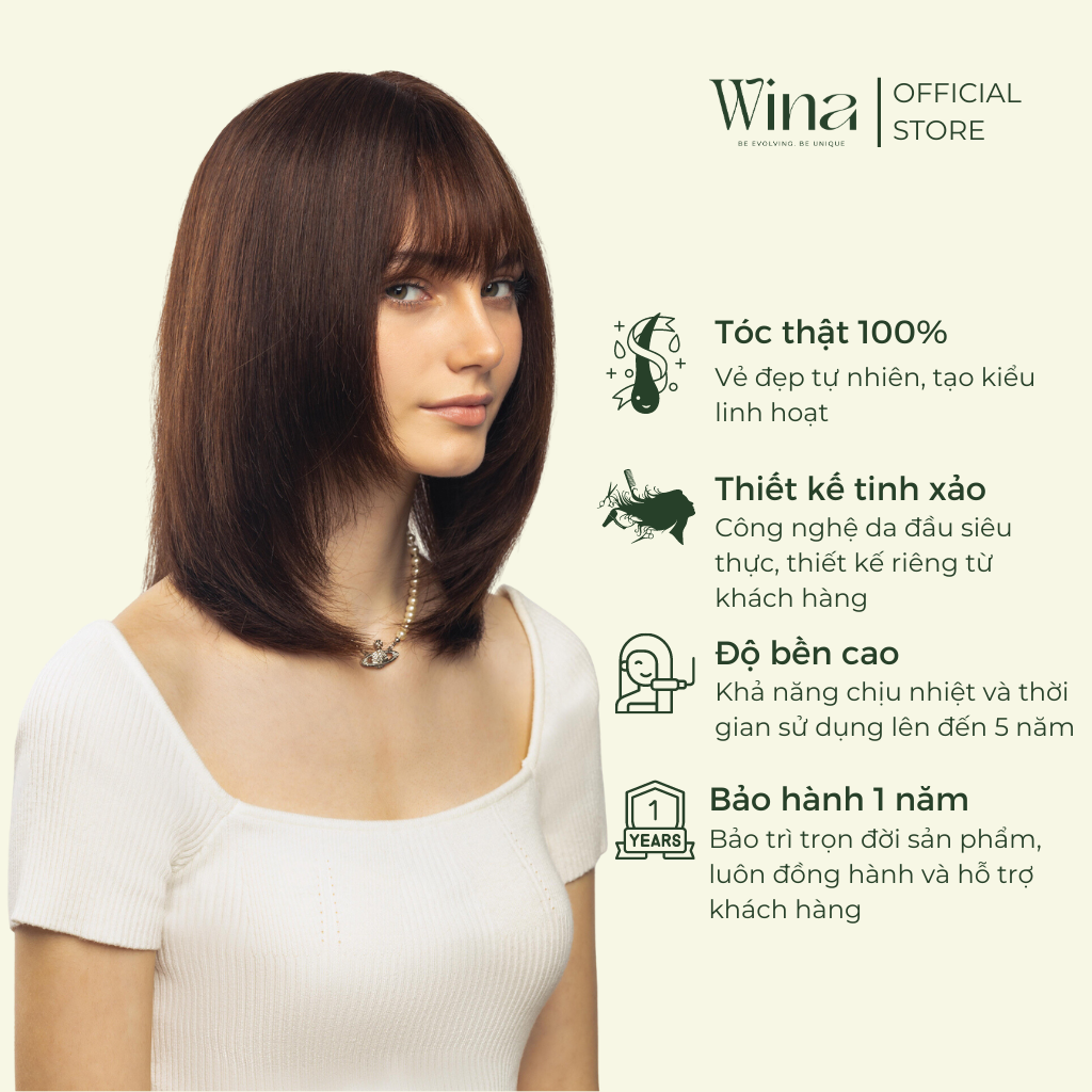 tóc giả trung niên nguyên đầu đẹp