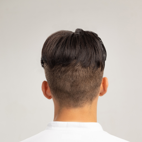 Tóc giả side part bằng tóc thật