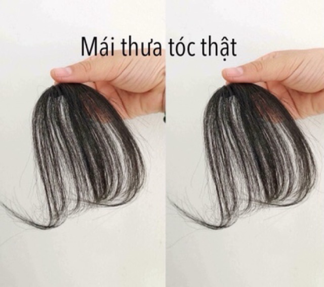 mái thưa giả tóc thật