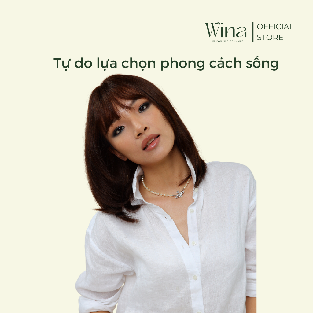 tóc giả trung niên nguyên đầu mẫu freestyle
