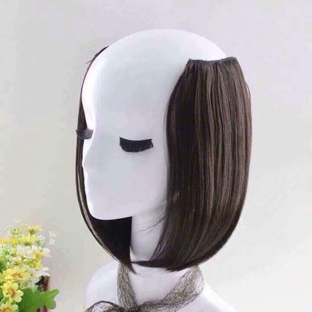 tóc mái kẹp phồng