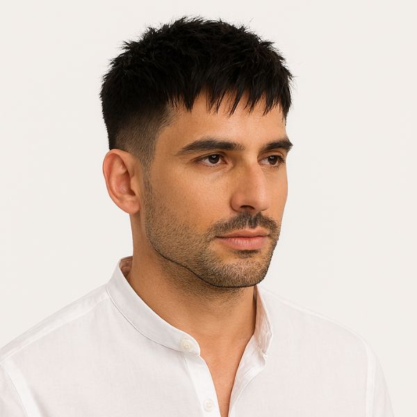 Tóc Giả Nam Kiểu Mohican Che Hói Bằng Tóc Thật | Wina Wigs