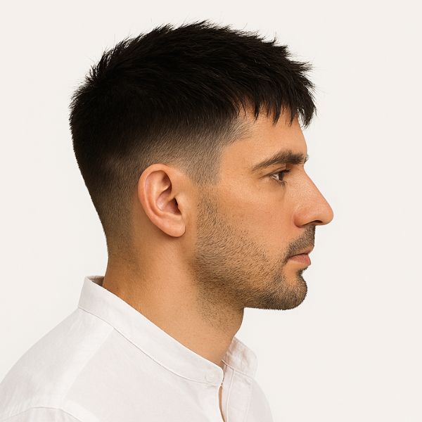 Tóc Giả Nam Kiểu Mohican Che Hói Bằng Tóc Thật | Wina Wigs