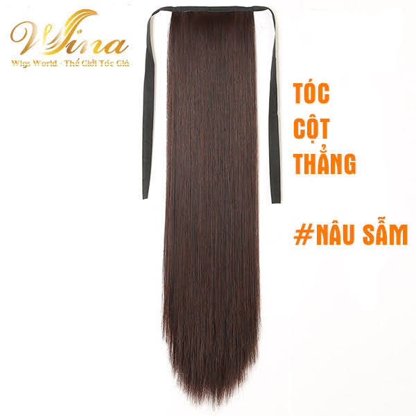 Tóc Cột Thẳng 40cm Tơ Nhân Tạo D10S