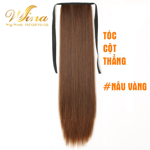 Tóc Cột Thẳng 50cm Tơ Nhân Tạo D10