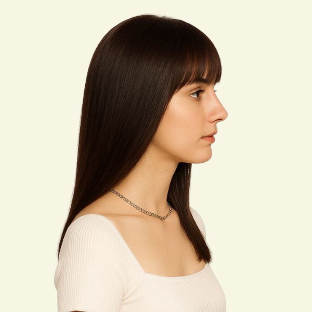 tóc giả che hói đỉnh đầu nữ