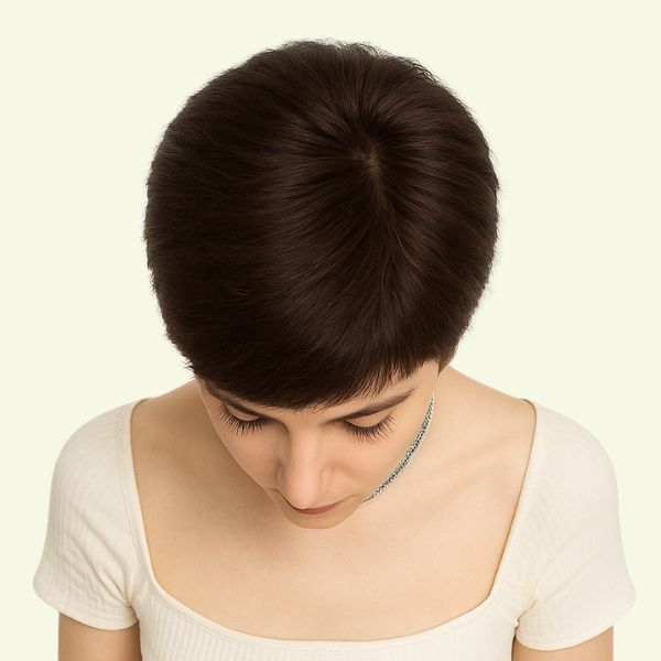Tóc Giả Nữ Nguyên Đầu - Kiểu Tém Tầng Trung Niên | Wina