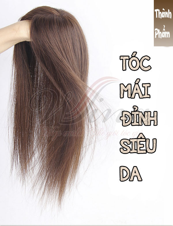 Mái Hói Phủ Đỉnh Siêu Da Nhỏ Lớn Nâu Đen MH-009