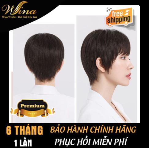 tóc thật nguyên đầu trung niên