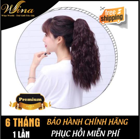 Tóc Quặm Giả Lượn Sóng Nhuyễn 40cm