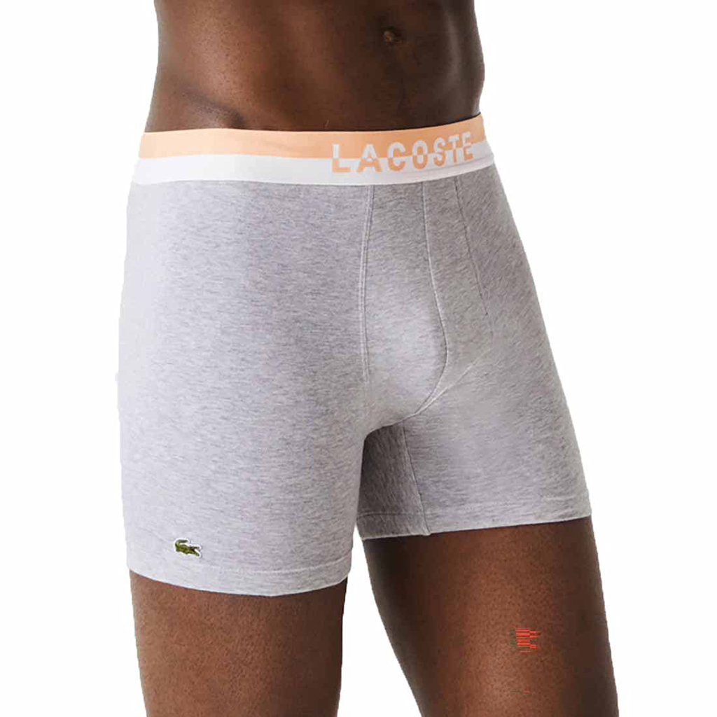 Quần lót boxer nam Lacoste – 6H3387-51-J1T (1 Set gồm 3 chiếc)