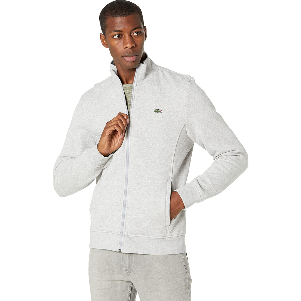 Áo khoác nỉ nhẹ Lacoste Sport Hooded – Ghi xám