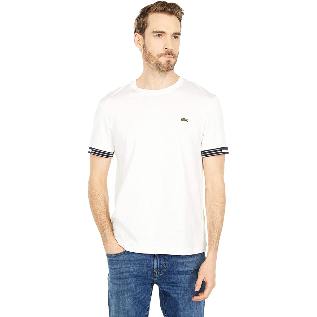 Áo Lacoste Graphic Tee – Trắng