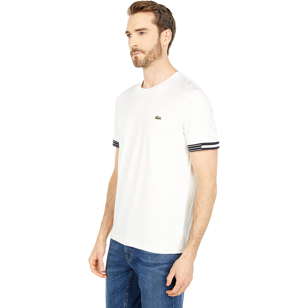 Áo Lacoste Graphic Tee – Trắng