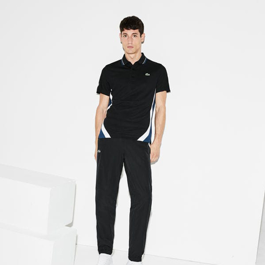 Áo Lacoste SPORT Tennis Polo – Đen