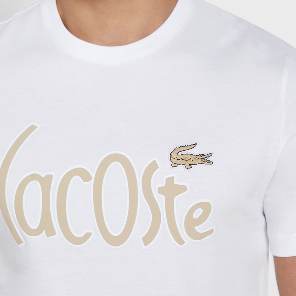 Áo Lacoste Cotton T-shirt TH0049-001 – Trắng