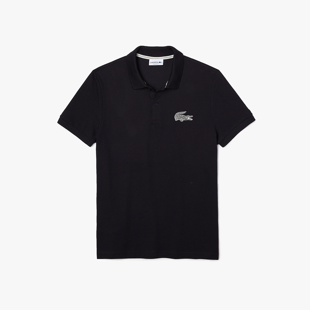 Áo polo Lacoste Crocodile Badge (Navy)