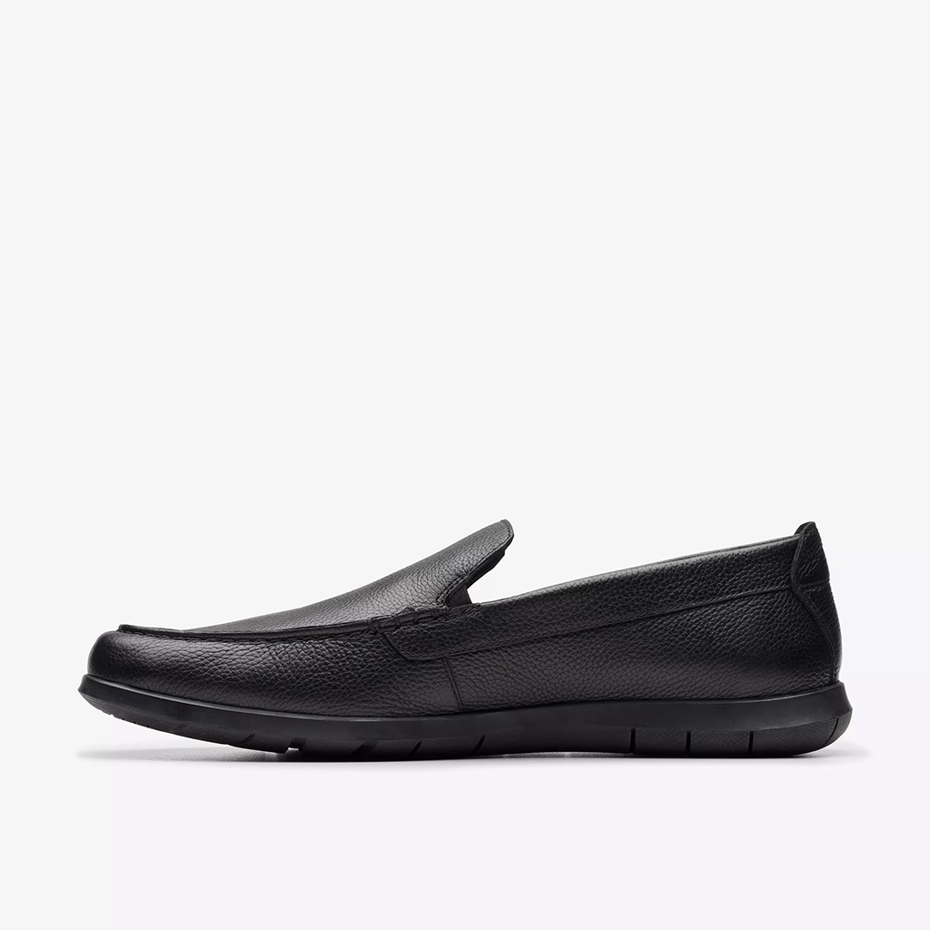 Giày lười da nam Clarks Flx Stp – Màu Đen