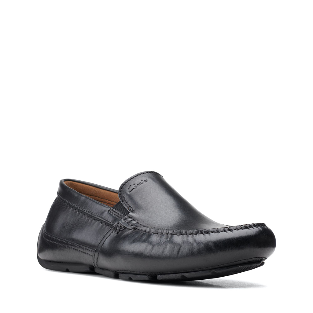 Giày lười Clarks Markman Plain - Đen