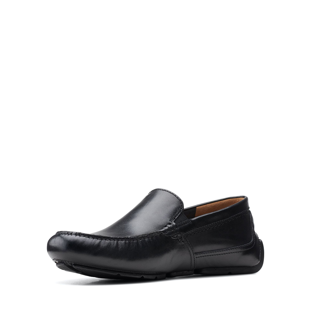 Giày lười Clarks Markman Plain - Đen