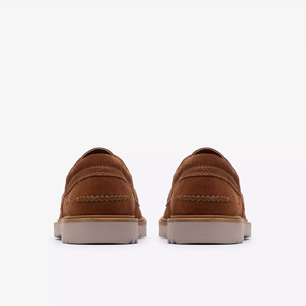 Giày tây nam Clarks Moc 84529 – Màu Nâu