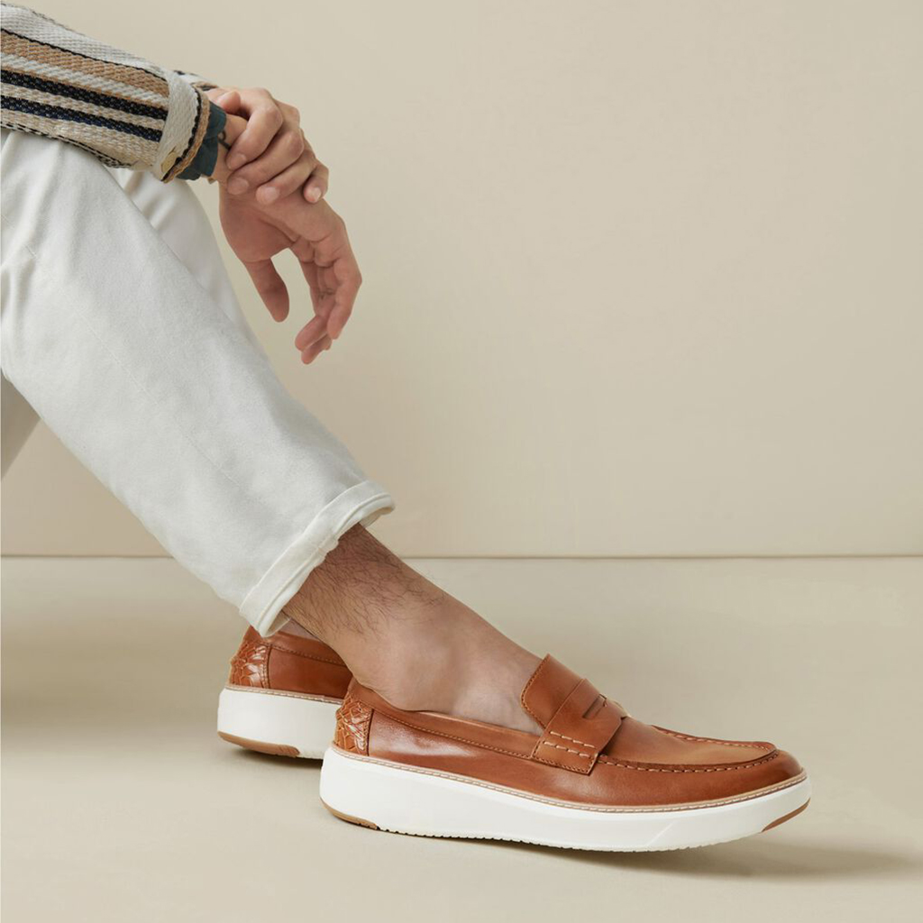 Giày lười nam Cole Haan GrandPro Topspin Penny Loafer – Màu Nâu