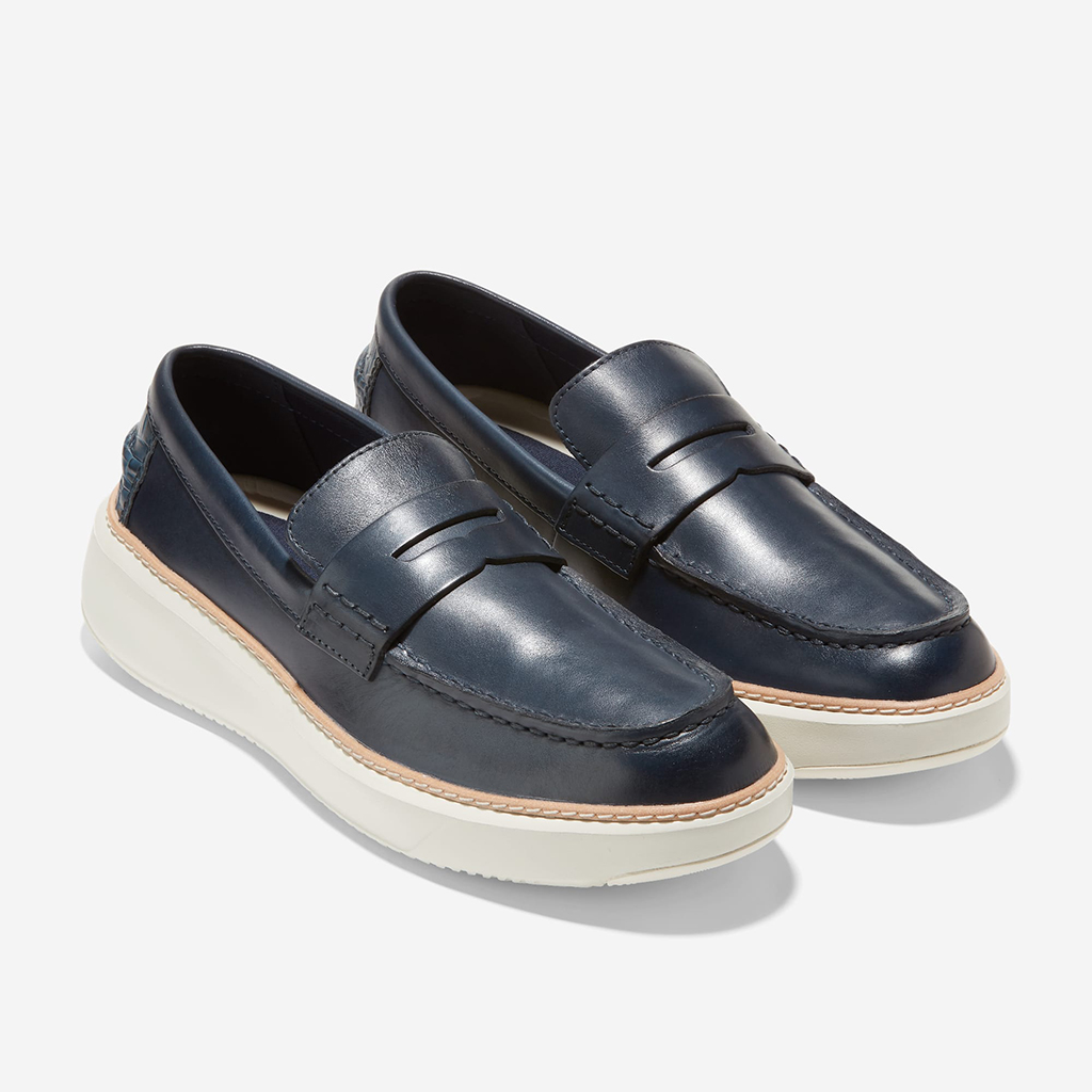 Giày lười nam Cole Haan GrandPro Topspin Penny Loafer – Màu xanh navy