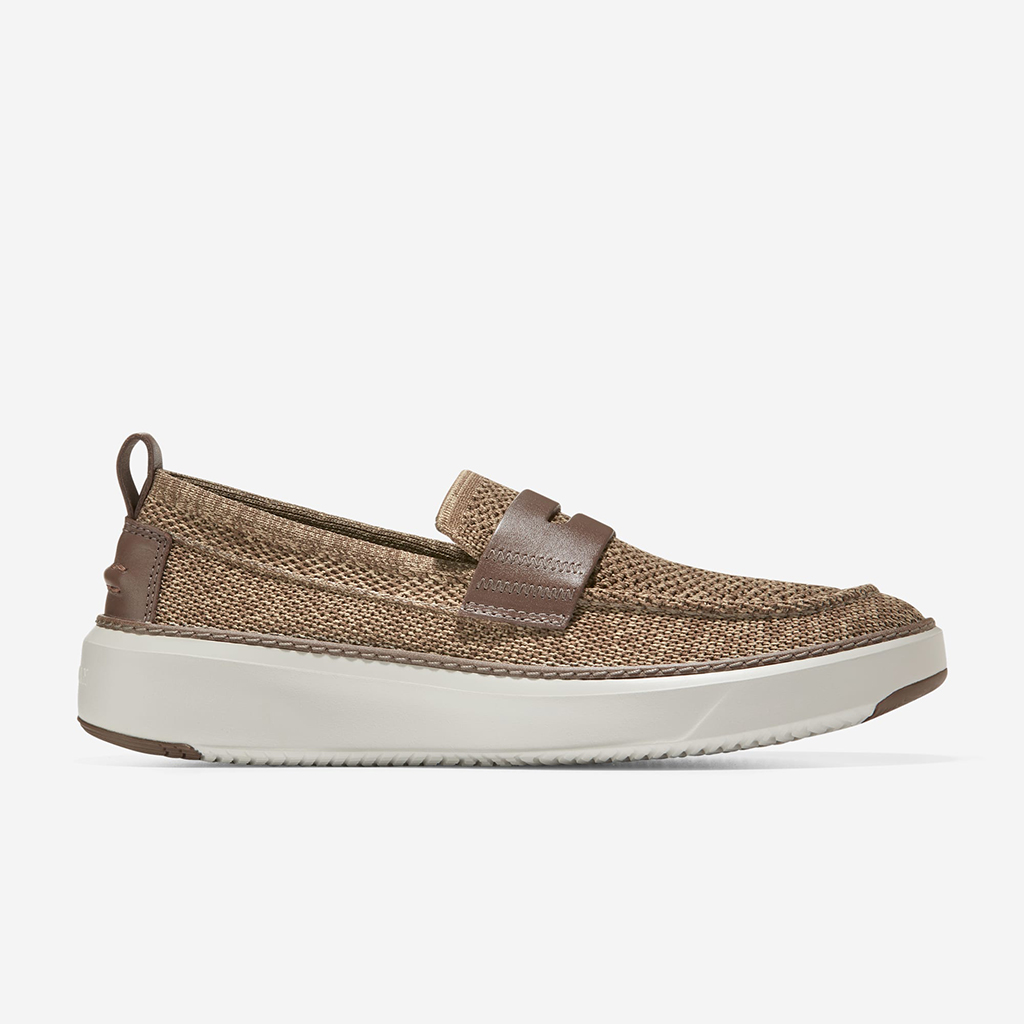 Giày lười nam Cole Haan GrandPro Topspin STLT Loafer – Màu Nâu