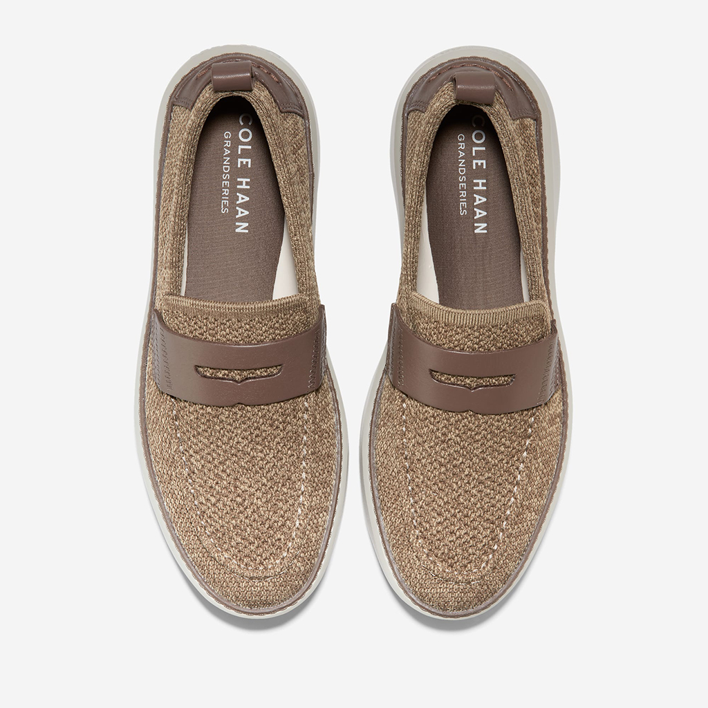 Giày lười nam Cole Haan GrandPro Topspin STLT Loafer – Màu Nâu