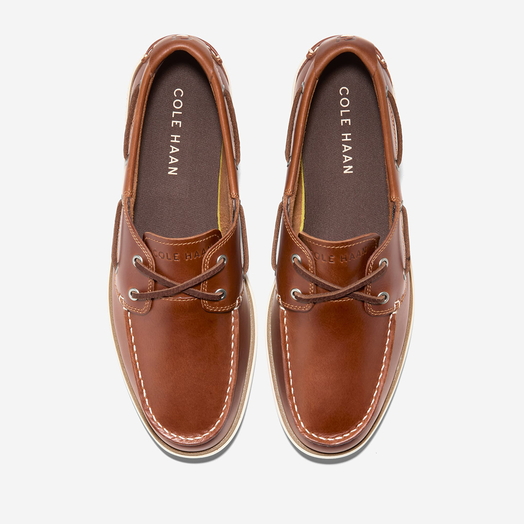 Giày nam Cole Haan GP Windward Boat – Màu nâu