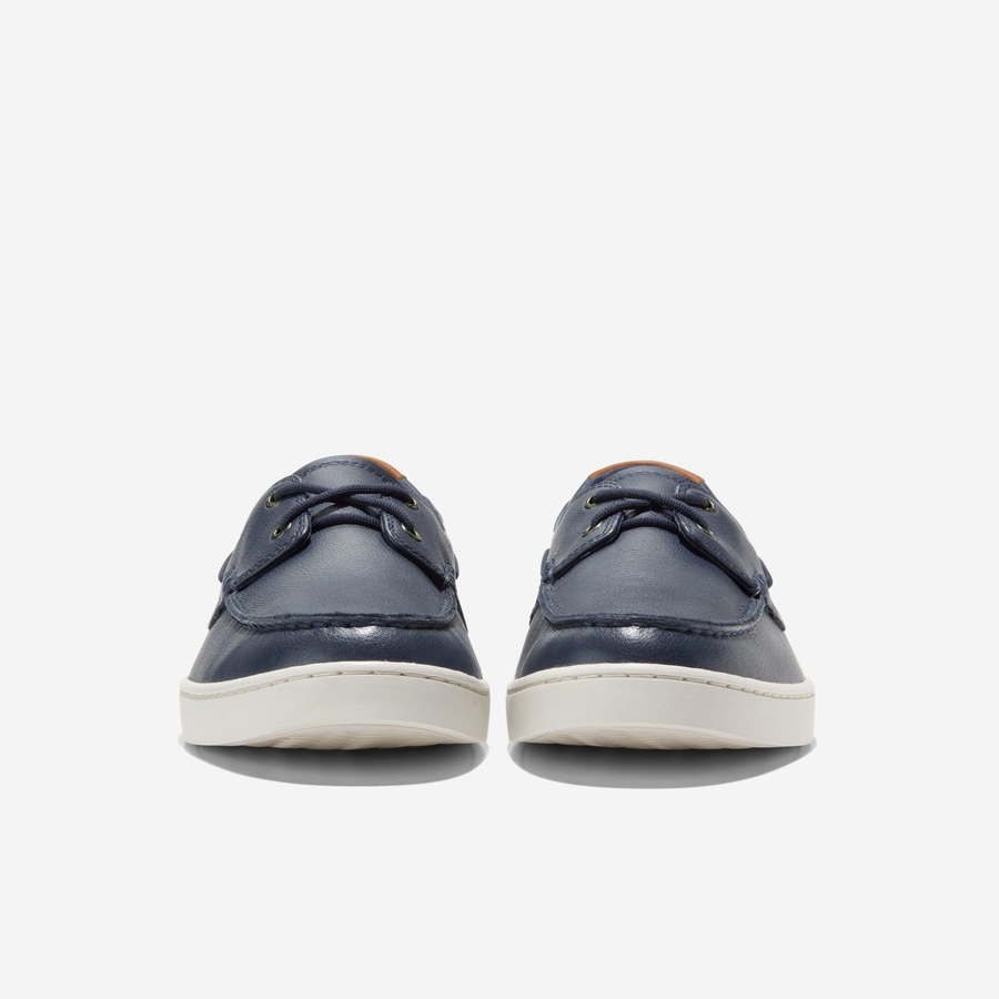Giày Cole Haan Nantucket Boat – Xanh Navy