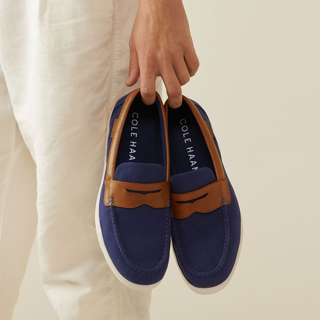 Giày lười nam Cole Haan Nantucket 2.0 Loafer – Xanh Navy