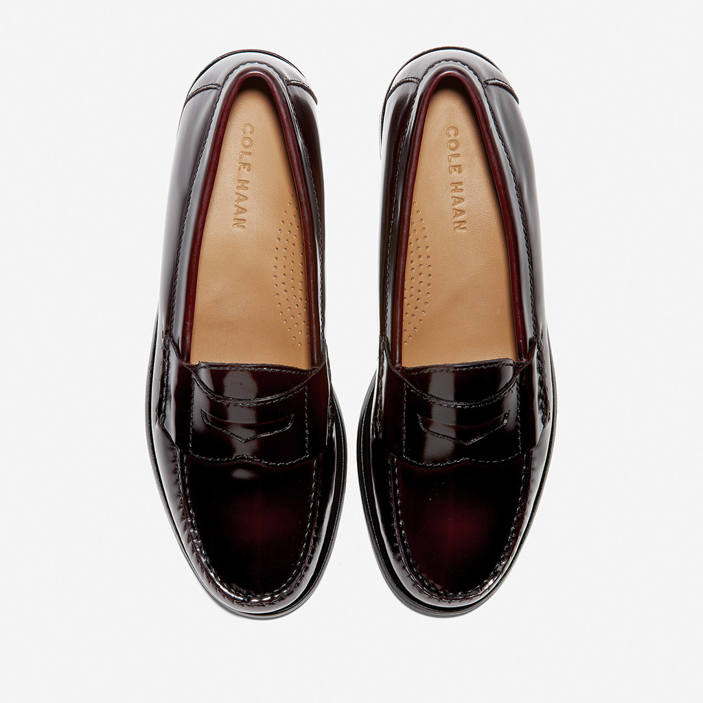 Giày loafer nam Cole Haan Pinch Penny - Màu Burgundy