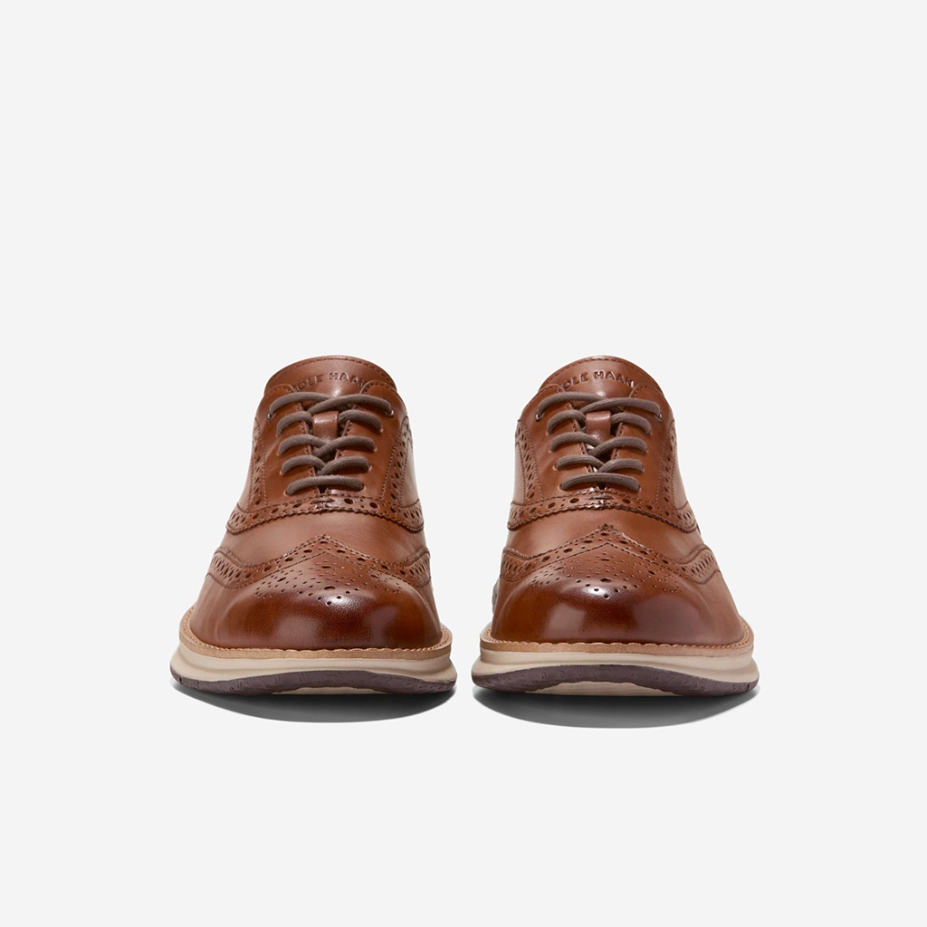 Giày tây nam Cole haan Øriginal Grand Energyweave Wingtip Oxfords – Màu Nâu