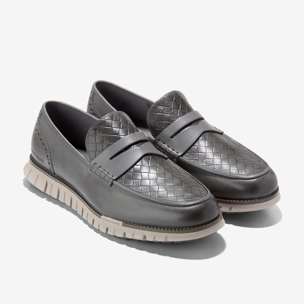 Giày lười nam Cole Haan ZERØGRAND Remastered Penny Loafers – Màu xám khói