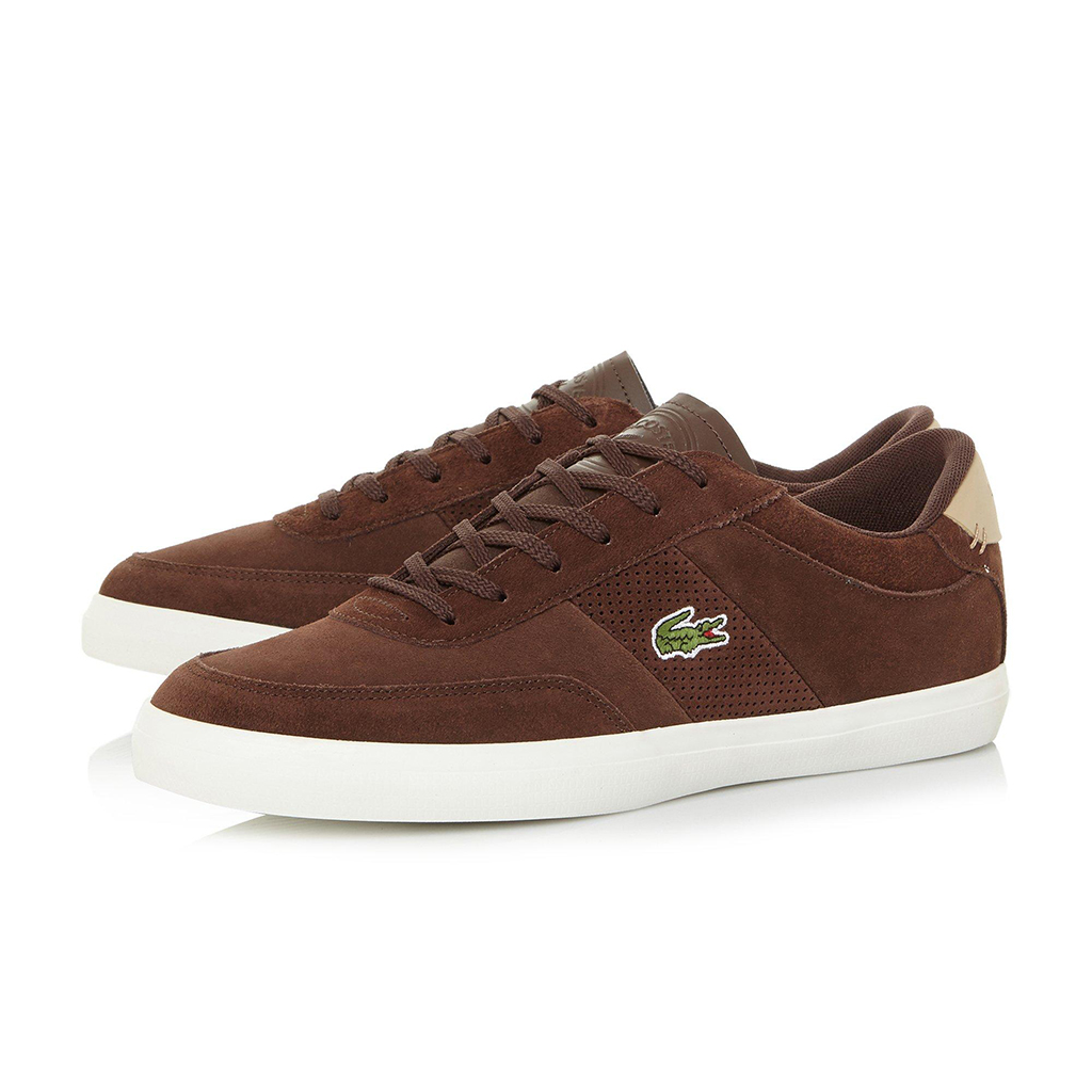 Giày Lacoste Court Master 418 (Nâu)