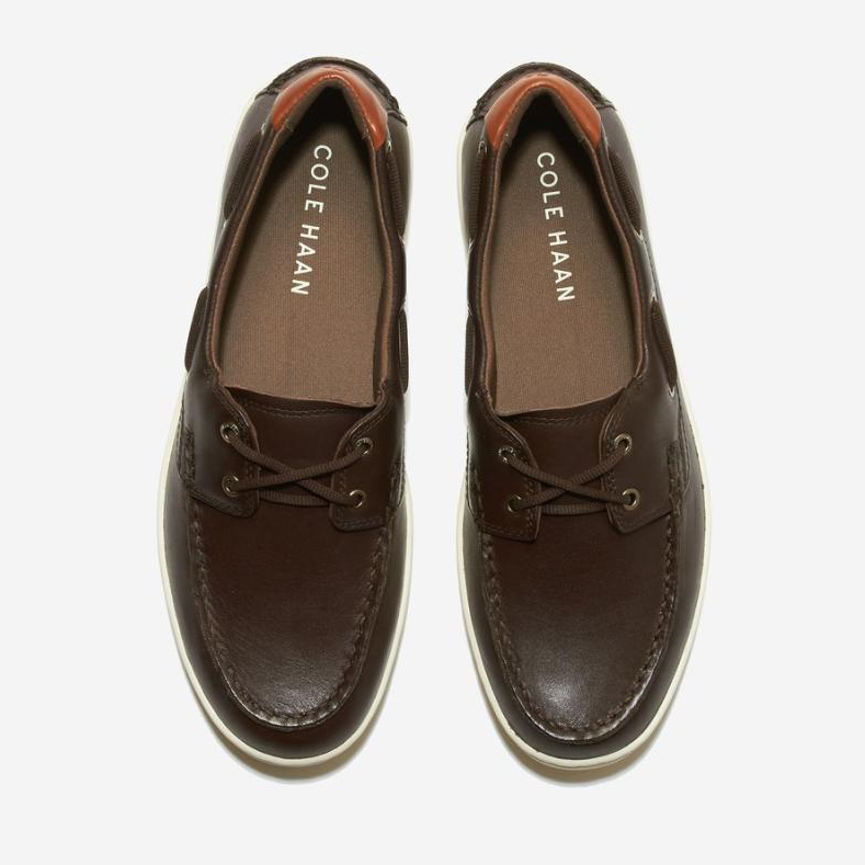 Giày Cole Haan Boat Nantucket chính hãng – Màu nâu đậm