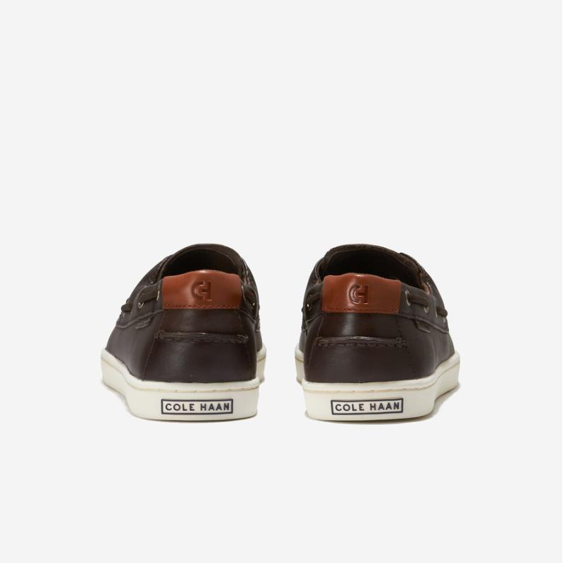 Giày Cole Haan Boat Nantucket chính hãng – Màu nâu đậm