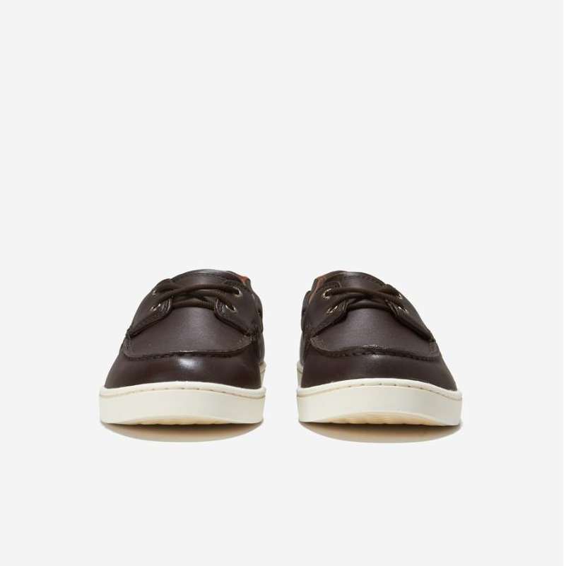 Giày Cole Haan Boat Nantucket chính hãng – Màu nâu đậm