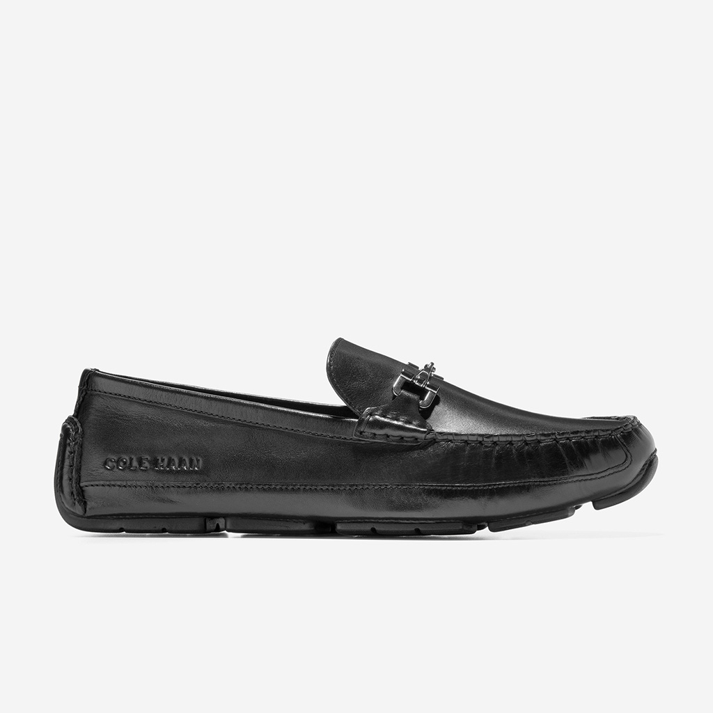 Giày lười nam Cole Haan Wyatt Bit Driver – Màu Đen