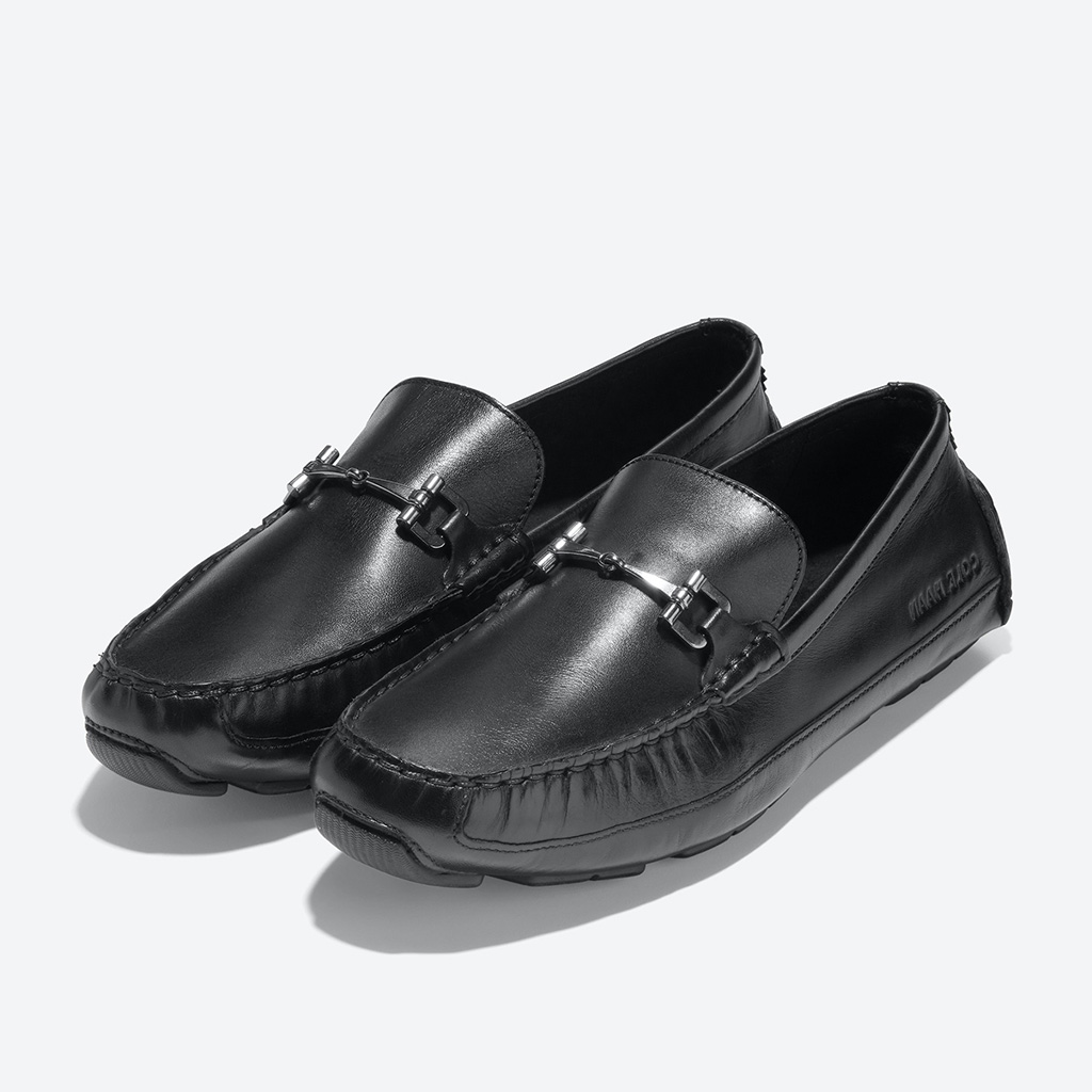 Giày lười Cole Haan Wyatt Bit Driver – Màu Đen